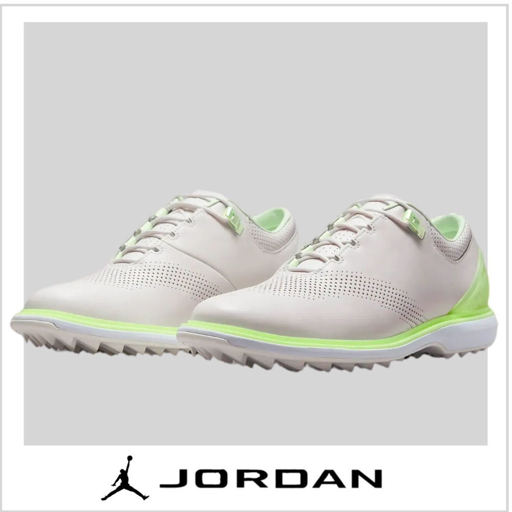 Men's Jordan ADG 4 Golf‎ Shoes | Color: White-Lemmon | Sz: 7